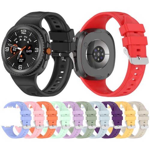 Crystal Pattern Silicone Band for Samsung Galaxy Watch 8/8 Classic（GJB-1338）