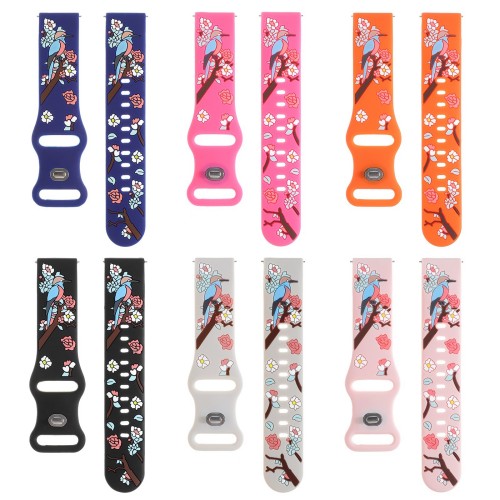 The Ultimate Guide to 20mm/22mm Epoxy Floral Silicone Strap: Soft Meets Stylish