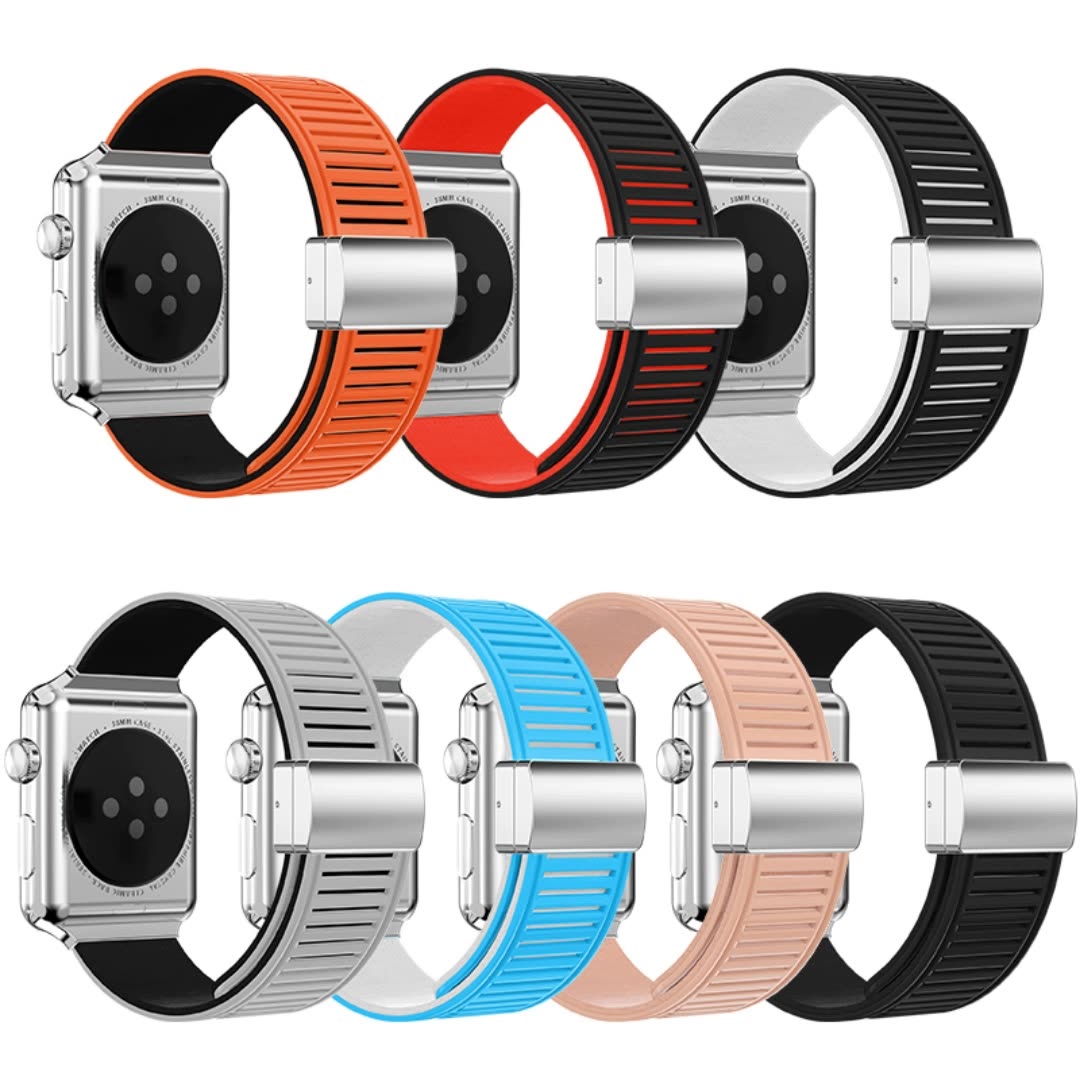 Main Manufacturing Processes & Quality Factors of Apple Silicone Watch Bands