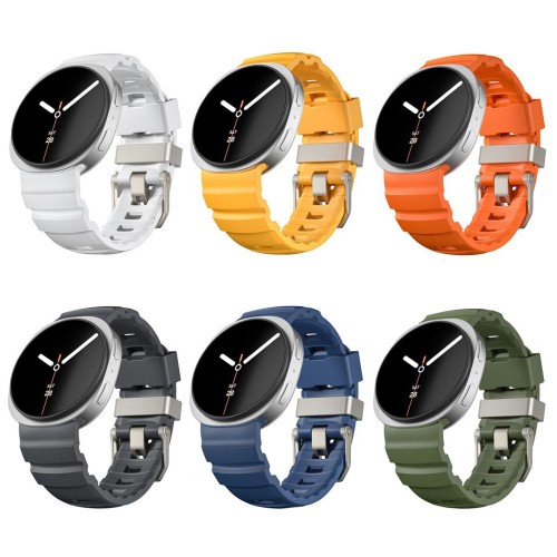 Outdoor Trail Silicone Strap for Samsung Galaxy Watch 8（GJB-1415）