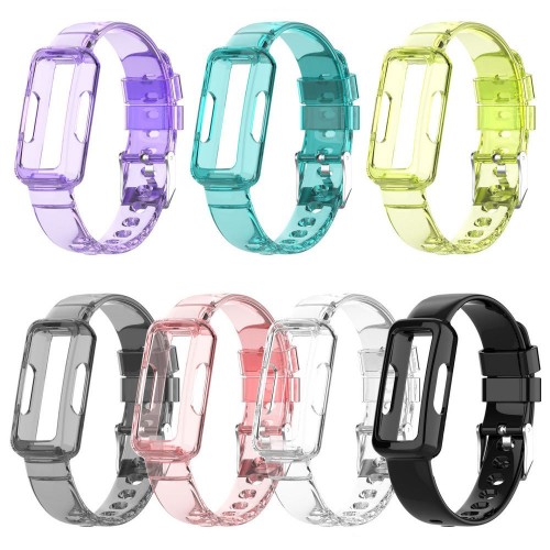 Transparent TPU Watch Band for Fitbit Luxe/Inspire（GJB-1455）