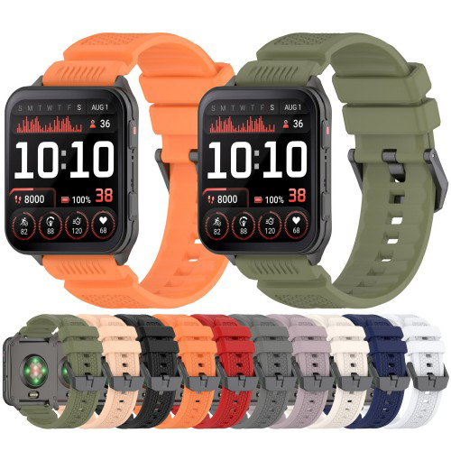 Silicone Sport Breathable Watch Band for Garmin Venu X1 Replacement Strap（GJB-1482）