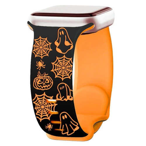 Halloween Ghost Silicone Band for Apple Watch（GJB-1466）