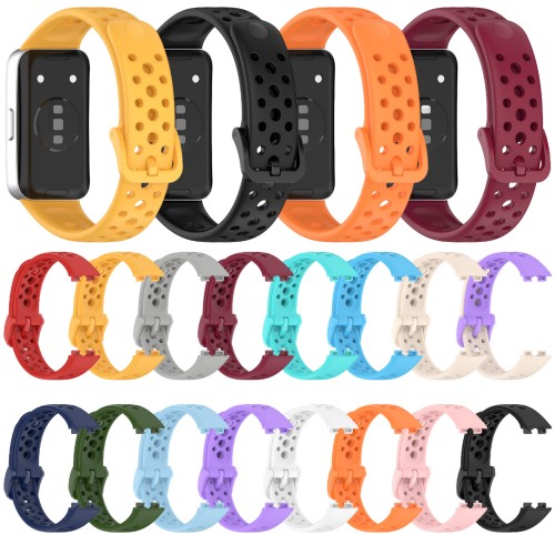 Sport Silicone Band for Huawei Band 10/9/8: Comfort Meets Performance